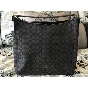 NWT Coach Signature Celeste Convertible Hobo